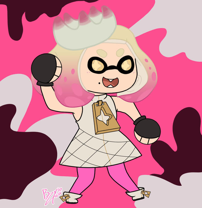 Splatoon - Pearl Fanart